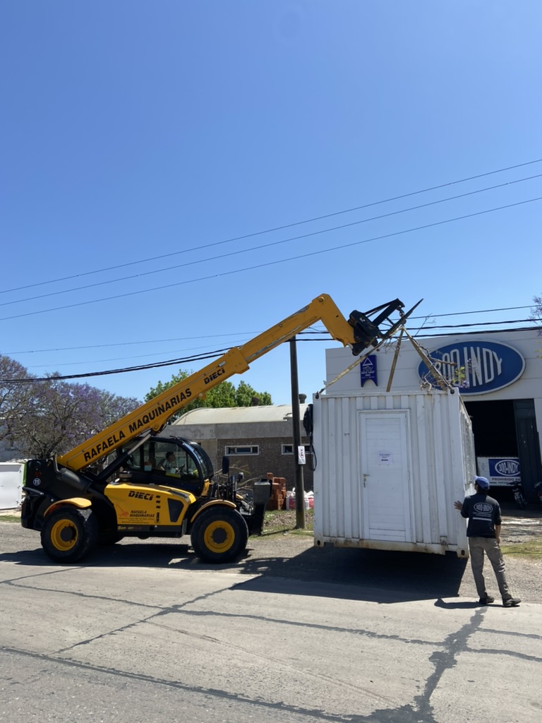 Recepción de Contenedor Marítimo